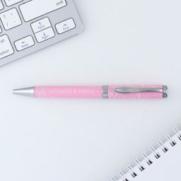 Ручка шариковая, металл, синяя паста 1.0 мм Лучшей в мире