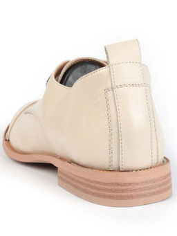 03-HP9958M BEIGE Полуботинки женские (натуральная кожа)