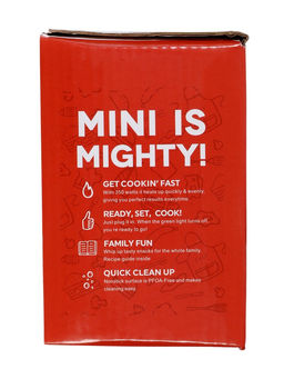 Электровафельница WV-01, 350 Вт, венские вафли, антипригарное покрытие, красная - Simaland фото 14