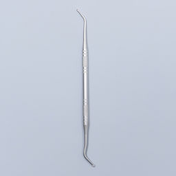 Кюретка двусторонняя, 13.5 см, цвет серебристый