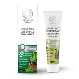 Зубная паста Спирулина и сакская грязь интенсивное восстановление (formula concentrate)