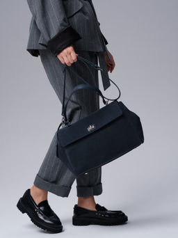 Замшевая сумка Nadi DBR 31356 синий  фото 6