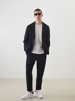 Dar Kal?p Erkek Blazer Ceket