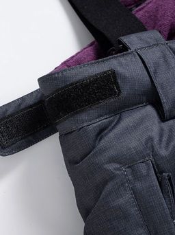 Горнолыжный костюм Valianly для девочки темно-фиолетового цвета 9016TF  фото 15