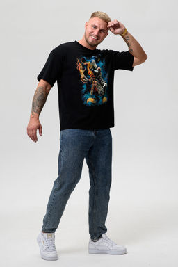 Футболка мужская 8507/1 оверсайз