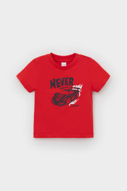 Crockid _ КР 302719/красный к548 фуфайка (футболка) д/мал яс  фото 2