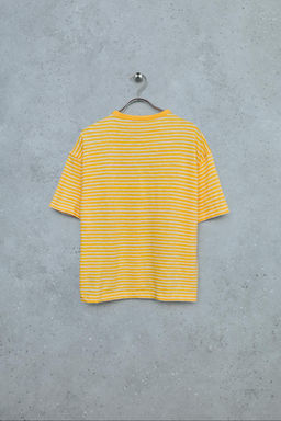 STORIESZ - CAMISETA RAYAS / Amarillo