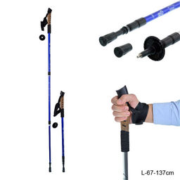 Палки для скандинавской ходьбы / C-103 /уп 5/30/синие - Галеонтрейд фото 2