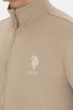 Мужской вязаный кардиган светло-хаки Неожиданная скидка в корзине - U.s. polo assn фото 14