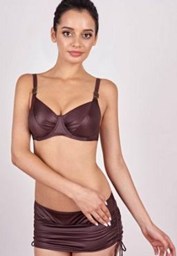 -77% ТРУСЫ КУПАЛЬНЫЕ ЖЕН. Milavitsa 480023/814 шоколад  фото 2