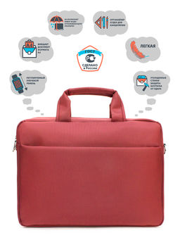 LACCOMA сумка 609-21-красный полиэстр полиэстр