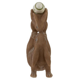 Фигурка декоративная "Зайцы", L9,5 W5,5 H13 см