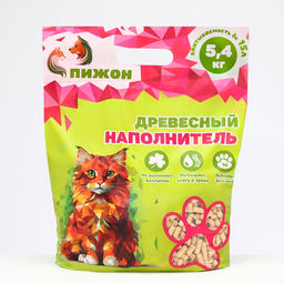 Наполнитель древесный Пижон 15л  фото 7