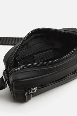 RUBBERISED CROSSBODY BAG - Zara фото 12