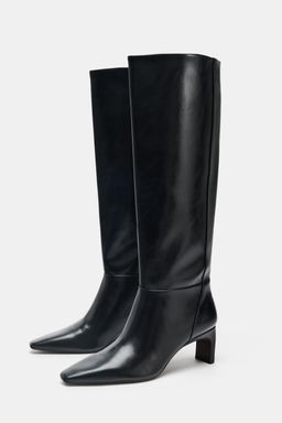 KITTEN HEEL BOOTS - Zara фото 3