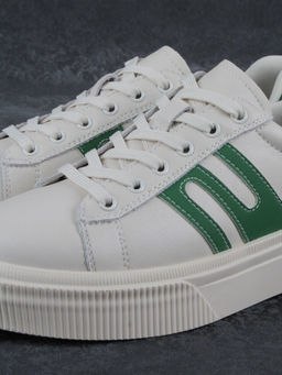 03-YC380-2 BEIGE Кроссовки женские (натуральная кожа)