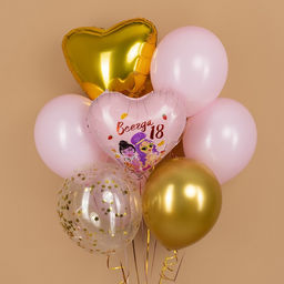 Шар фольгированный 18" «Всегда 18», сердце