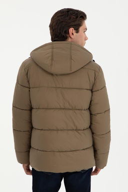 Мужское пальто цвета хаки Неожиданная скидка в корзине - U.s. polo assn фото 12