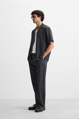 COTTON - LINEN SHIRT - Zara фото 4