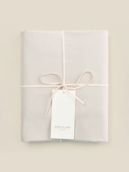 Простыня 1.5 спальная SL Home Percale 300ТС, 160235 см, молочная, хлопок 100% - Sima-land home фото 4