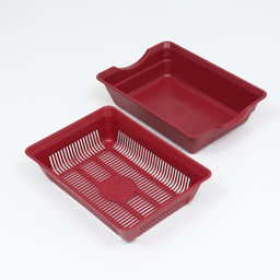 Туалет глубокий с сеткой 36 х 25 х 9 см, красный - Simaland фото 4