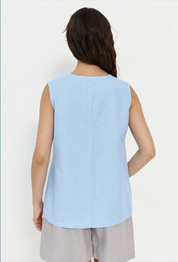 Блузка из 100% льна премиального качестваРим - Vals фото 4