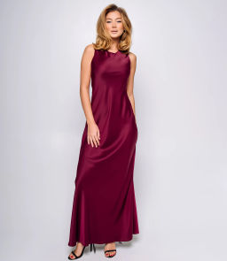 Платье #ОКТ095014, сливовый