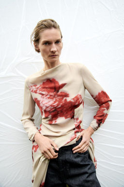 ZW COLLECTION FLORAL PRINT DRESS