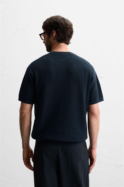 PURL KNIT T-SHIRT - Zara фото 3