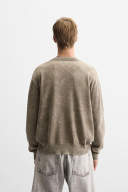 SLOGAN PRINT SWEATER - Zara фото 3