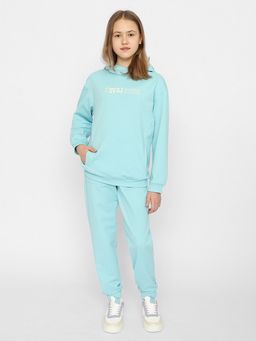 CRB wear/CSJG 63488-43-356 Толстовка для девочки,голубой/Ex.Cherubino  фото 2