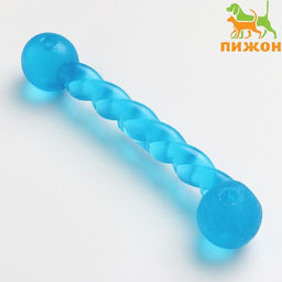 Игрушка Плетёнка малая, 19 см, каучук, синяя