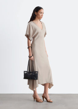 Maxivestido con escote en pico - H&m фото 7