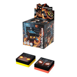 Цена за 2 шт. Ластик ErichKrause "Mine Block" (65344) ECO-PVC, 25*25*10мм.