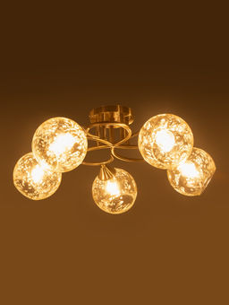 Люстра XA1213B/5, 5×60 Вт, E27, бронзовая