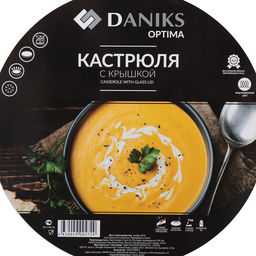 Кастрюля нерж ОПТИМА 1,6л со стекл р. нерж/ручки индуция Daniks QS-S-16/GS-01201-16CA (332353)  фото 5