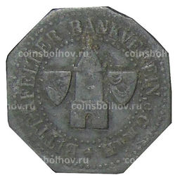 Монета 10 пфеннигов 1917 года Нотгельд  Биттерфельд