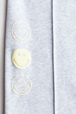 Joggers en tejido sudadera con motivos estampados - H&m фото 6