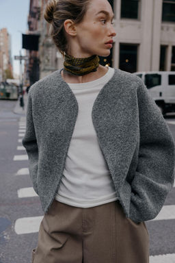 DOUBLE-FACED CARDIGAN - Zara фото 4