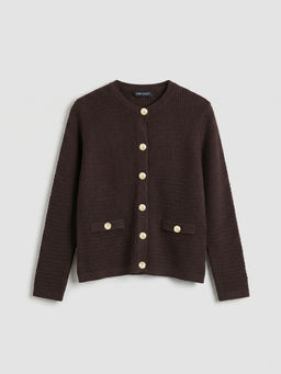 Bisiklet Yaka Dokulu Kad?n Triko H?rka