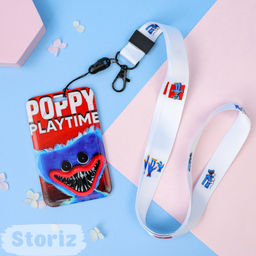 Чехол для карты Poppy Playtime красный