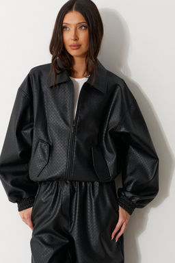 Бомбер Annete А5516 черный  фото 14