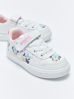 Minnie Mouse Lisansl? C?rt C?rtl? K?z ?ocuk Spor Ayakkab? - Waikiki фото 3