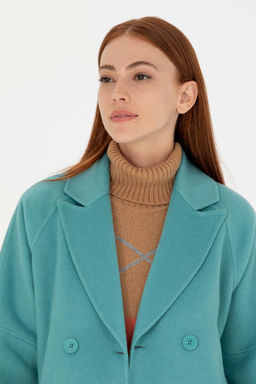 U. S. Polo Assn Женское мятное пальто с печатью - U.s. polo assn фото 9