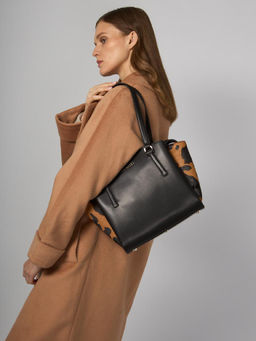 Сумка ELEGANZZA Z9266-8675 black/camel