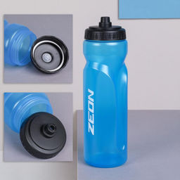 Бутылка для воды ZEON WB105 для активных видов спорта, пищевой hi-quality LDPE, 750ML цвет BLUE/уп100 - Галеонтрейд фото 5