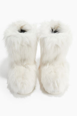 Botas efecto pelo con forro calido - H&m фото 2