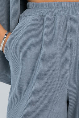 Костюм трикотажный Августа ХИТ (светло-серый) К14347-5М