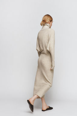 BATWING SLEEVE KNIT DRESS - Zara фото 3