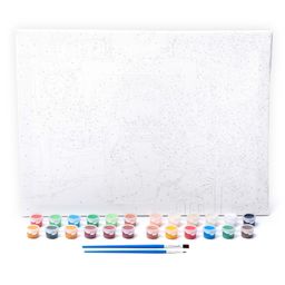 Картина по номерам на холсте с подрамником Уютный вечер 30 40 см - Школа талантов фото 4